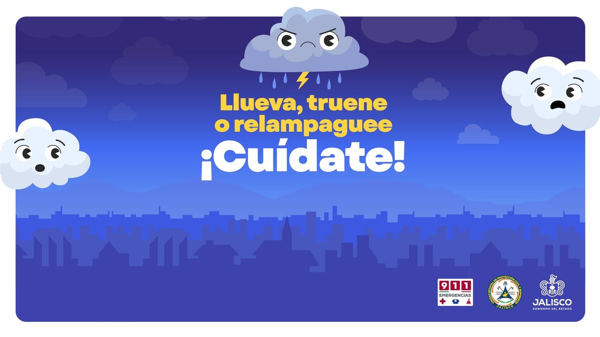Sigue estas recomendaciones y protégete en la temporada de lluvias y ciclones tropicales