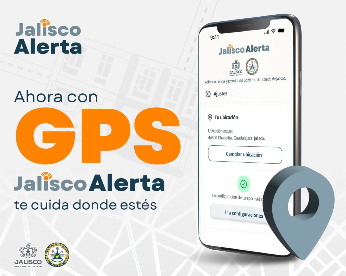 Jalisco Alerta te escucha: Nueva funcionalidad GPS