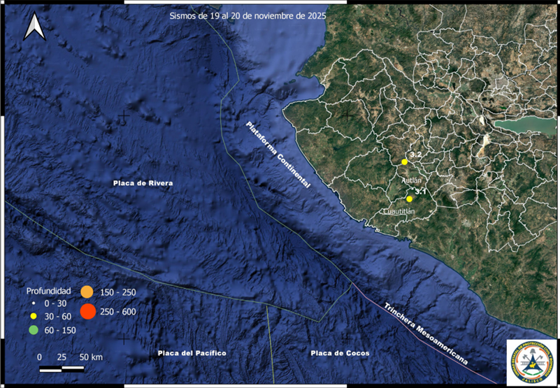 Reporte geológico en Jalisco: