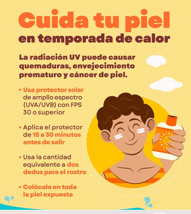 Cuida tu piel en temporada de calor
