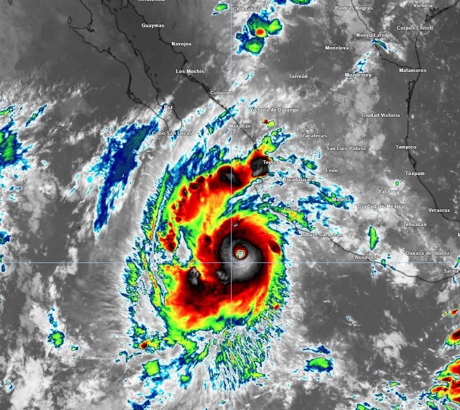 Polo se aleja de Jalisco, pero sus efectos continuarán durante viernes y sábado