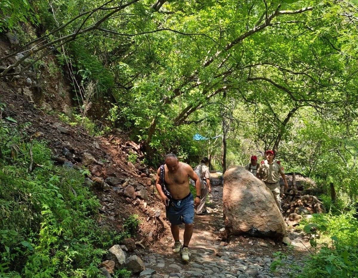Lluvias incrementan el riesgo de derrumbes y caída de rocas en la Barranca de Huentitán