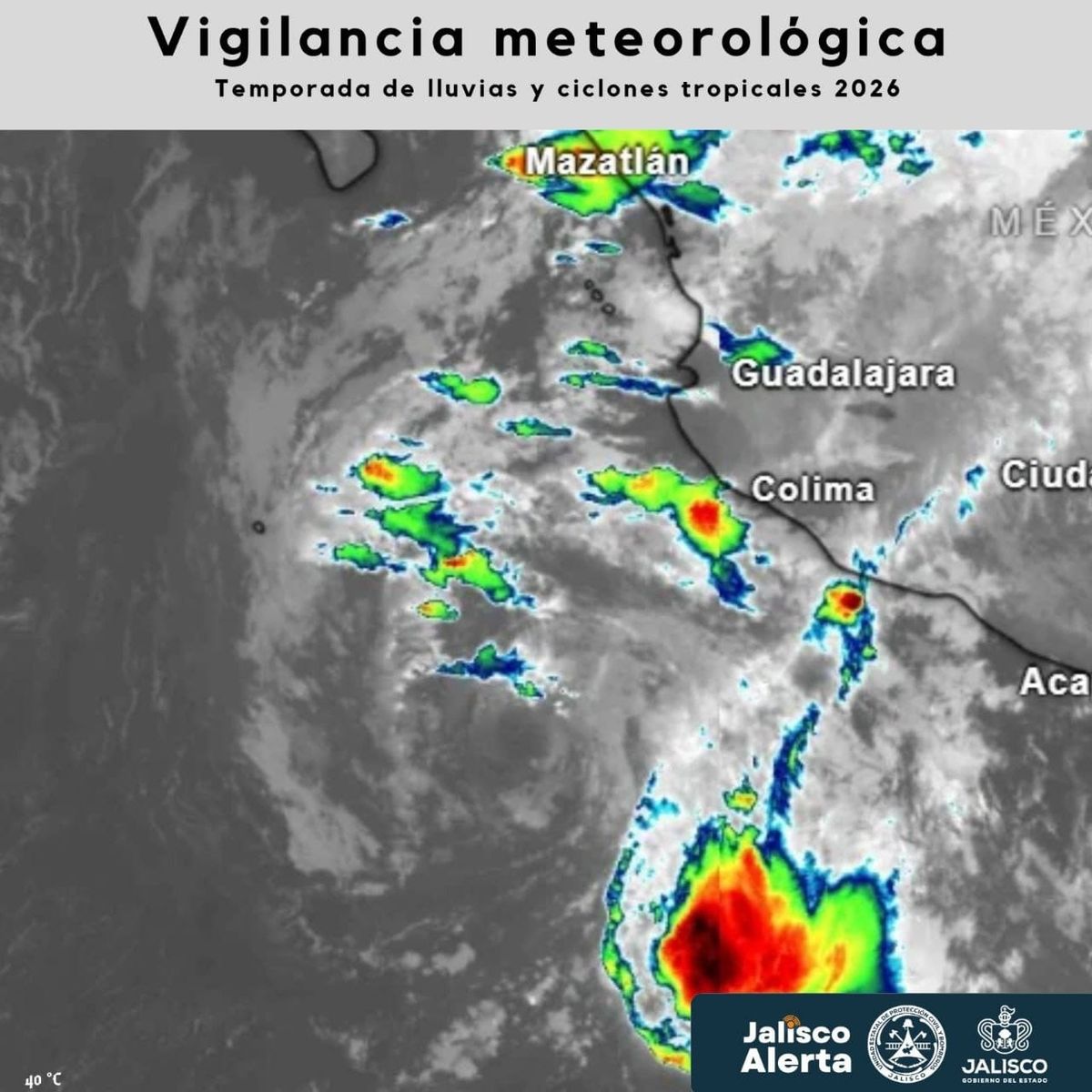 🌀 Aviso 18 por Tormenta Tropical Vance
