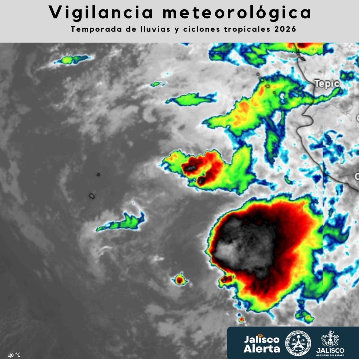 🌀 Aviso 19 por Tormenta Tropical Vance