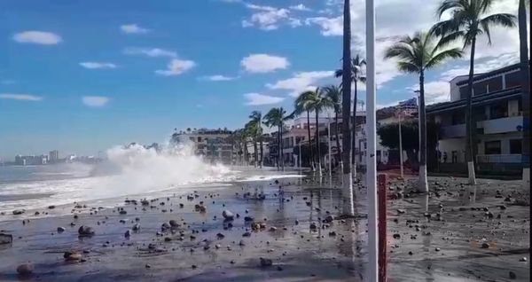 El Director General de Protección Civil Jalisco, Sergio Ramírez, nos da un balance general sobre los efectos de marejada ciclónica en Puerto Vallarta y en la Región Costa Norte. 🌊 🚩