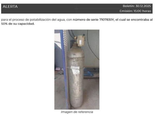 ALERTA A LA POBLACIÓN POR ROBO DE MATERIAL PELIGROSO