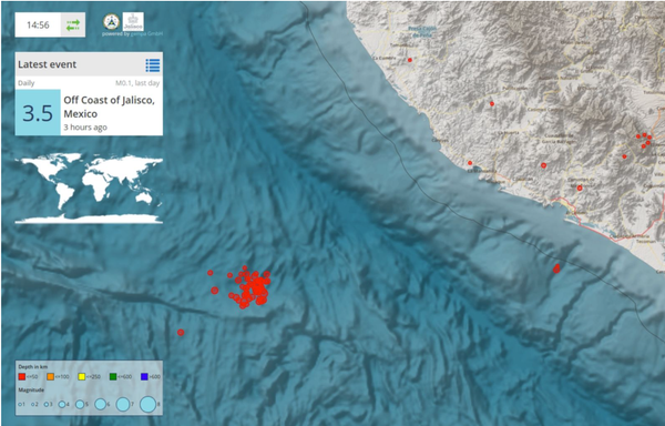 Actividad sísmica en el Pacífico frente a Jalisco se mantiene en monitoreo
