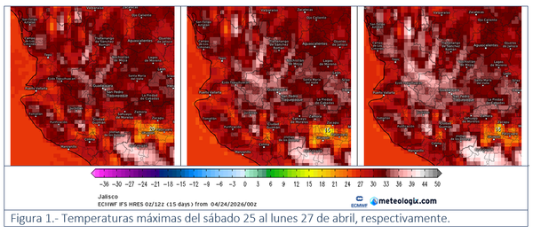 Ambiente muy caluroso en Jalisco
