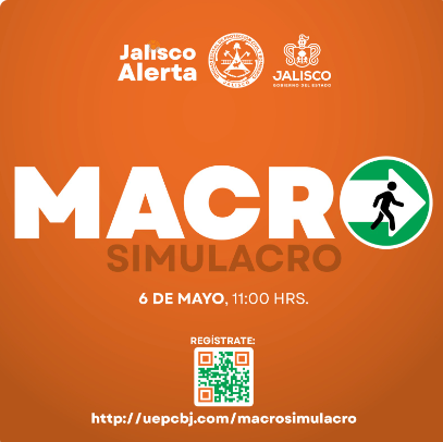 ¿Ya estás listo para el Macrosimulacro Jalisco 2026?