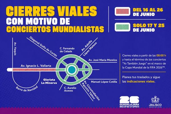 Planea tu viaje: modificarán rutas del transporte público por conciertos en la Minerva