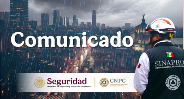 CNPC exhorta a los ciudadanos a no bajar la guardia y a mantener acciones preventivas por posibles inundaciones, deslizamientos de laderas y tormentas eléctricas