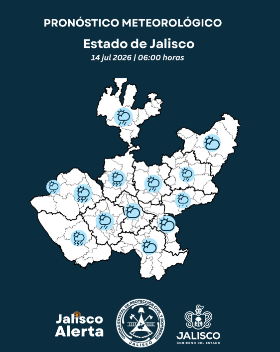 PRONÓSTICO METEOROLÓGICO PARA ESTE MARTES