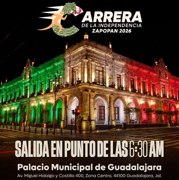 Cierres viales este domingo en Guadalajara y Zapopan por Carrera