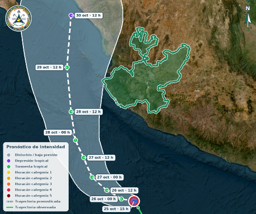 🌀 Aviso 10 por Tormenta Tropical Vance