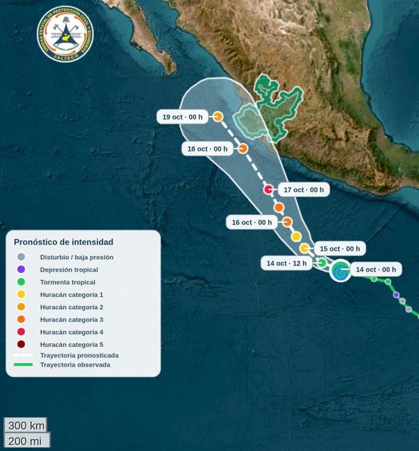 🌀 Aviso 4 por Tormenta Tropical Trudy
