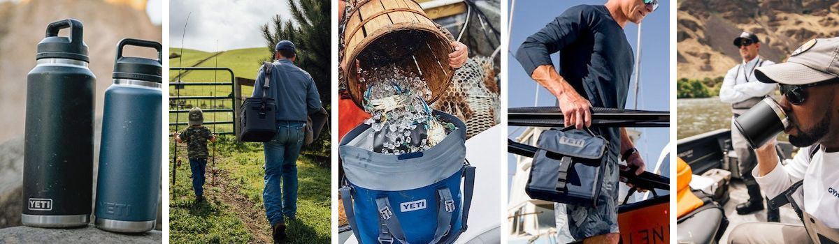 Lots of YETI options for dad from drinkware to coolers to lunch bags visit YETI store on Amazon