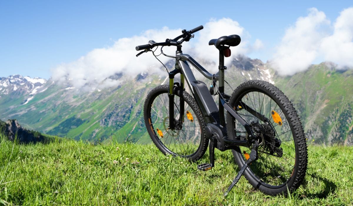 A ebike mountain bike style