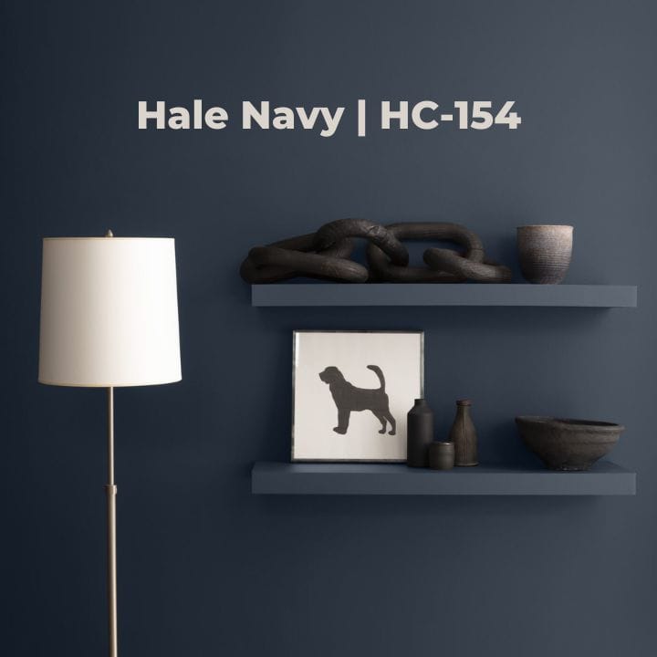 Benjamin Moore Hale Navy paint color