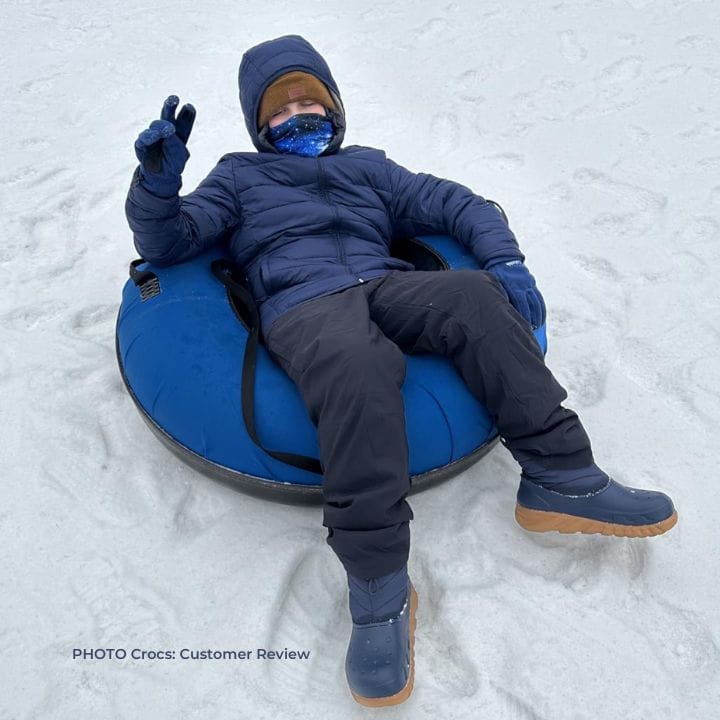 Crocs Boots are easy to slip on for winter boots