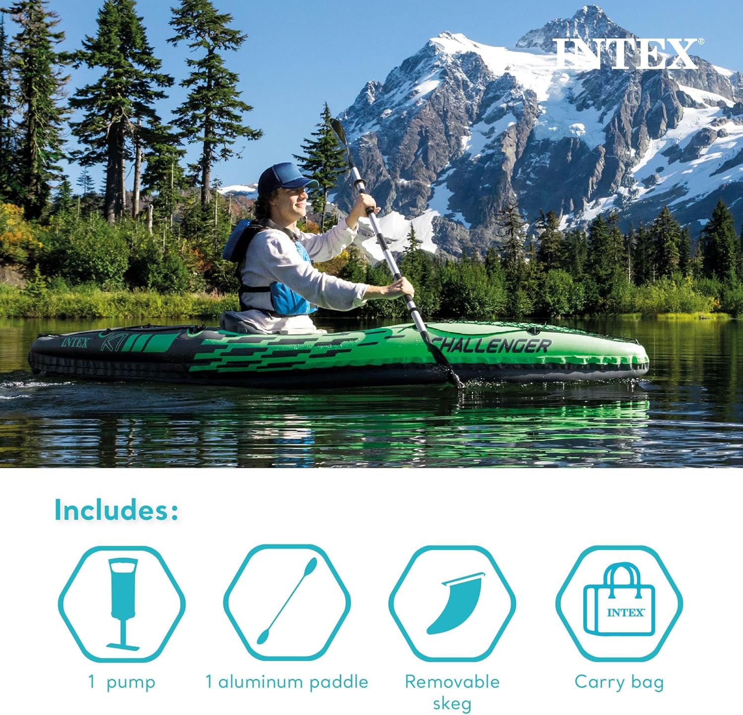 Intex Single Person Kayak - K1
