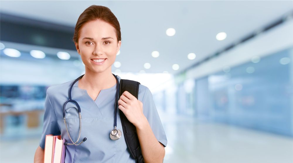 Nursing Student with a backpack | FavReviews.com