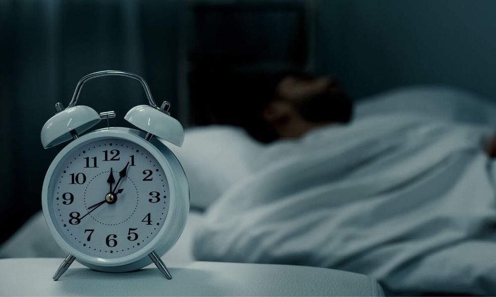 Midnight on the clock and sound asleep. Try Magnesium Gummies for a better sleep tonight