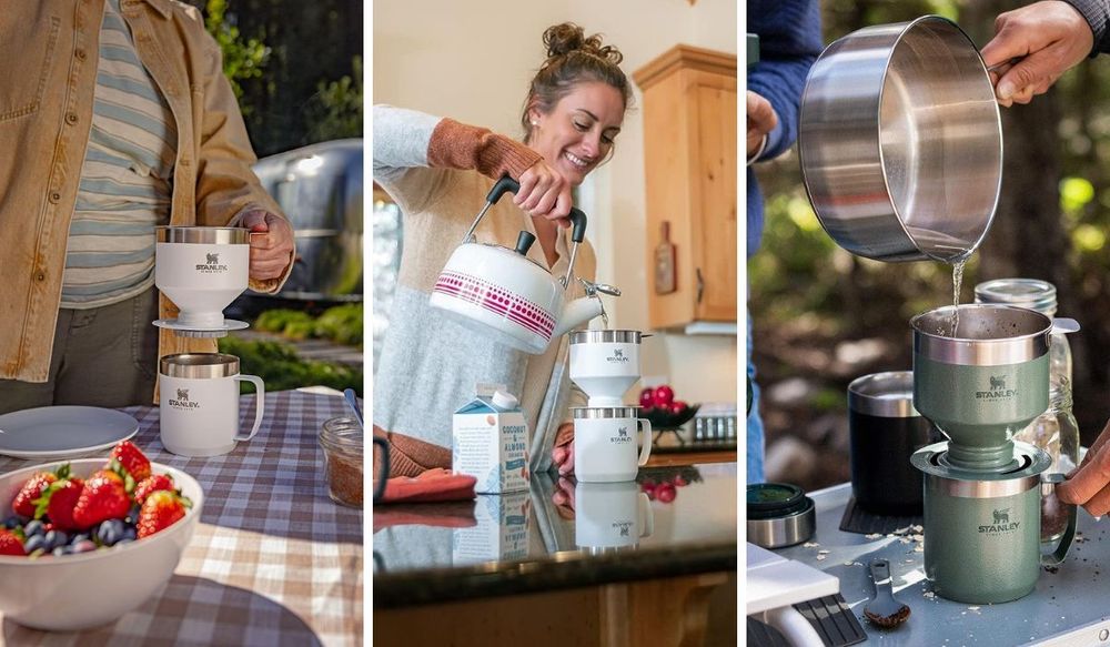 Brewing the Perfect Cup of Coffee with Stanley CAMP Pour Over Set