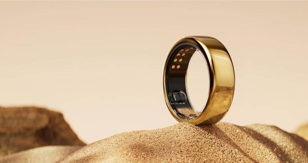 Oura Ring with smart technology available now on Amazon! 