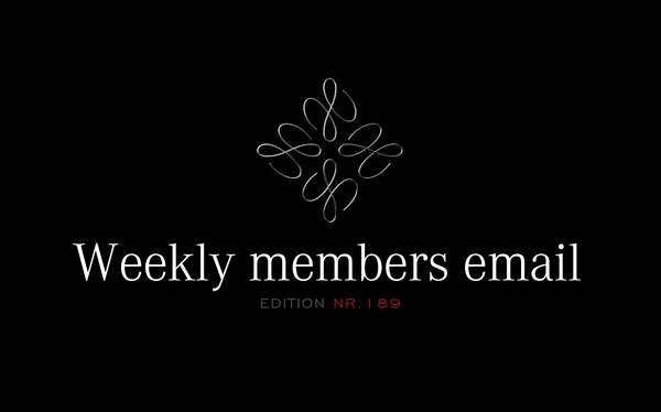 From the Desk of Tobias van Schneider — Edition Nr.189