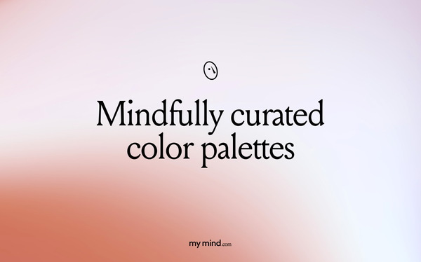 Finally, fresh color combinations for your visual projects