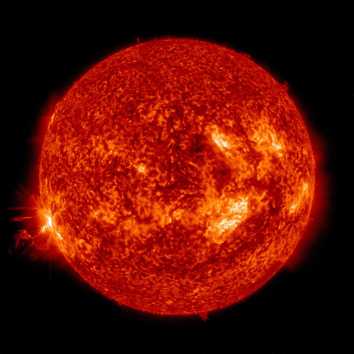 The Sun, the kind of star a Dyson sphere would be built to enclose and harvest for energy