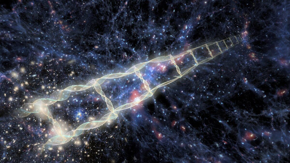 Astronomical units of measurement shown as a ladder of methods for measuring cosmic distances