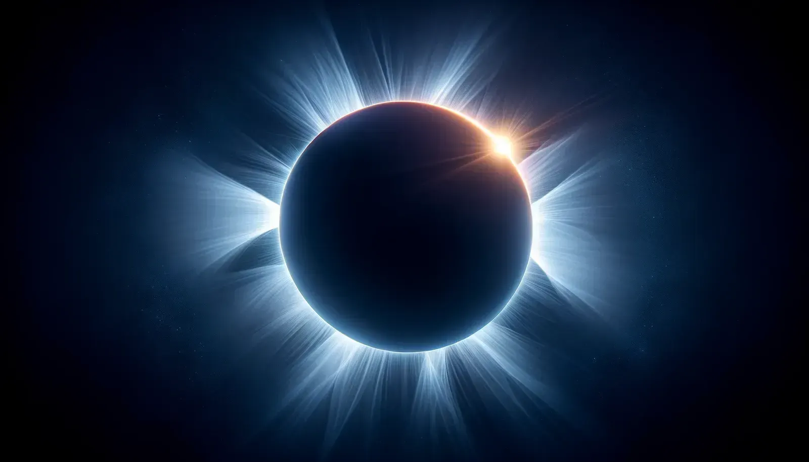 Totality during a total solar eclipse, as Spain and Iceland will see on August 12, 2026