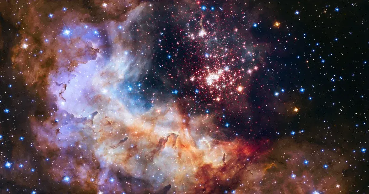 What is a star — the Westerlund 2 star cluster, thousands of young stars