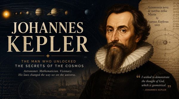 Johannes Kepler: The 3 Laws of Planetary Motion (2026)