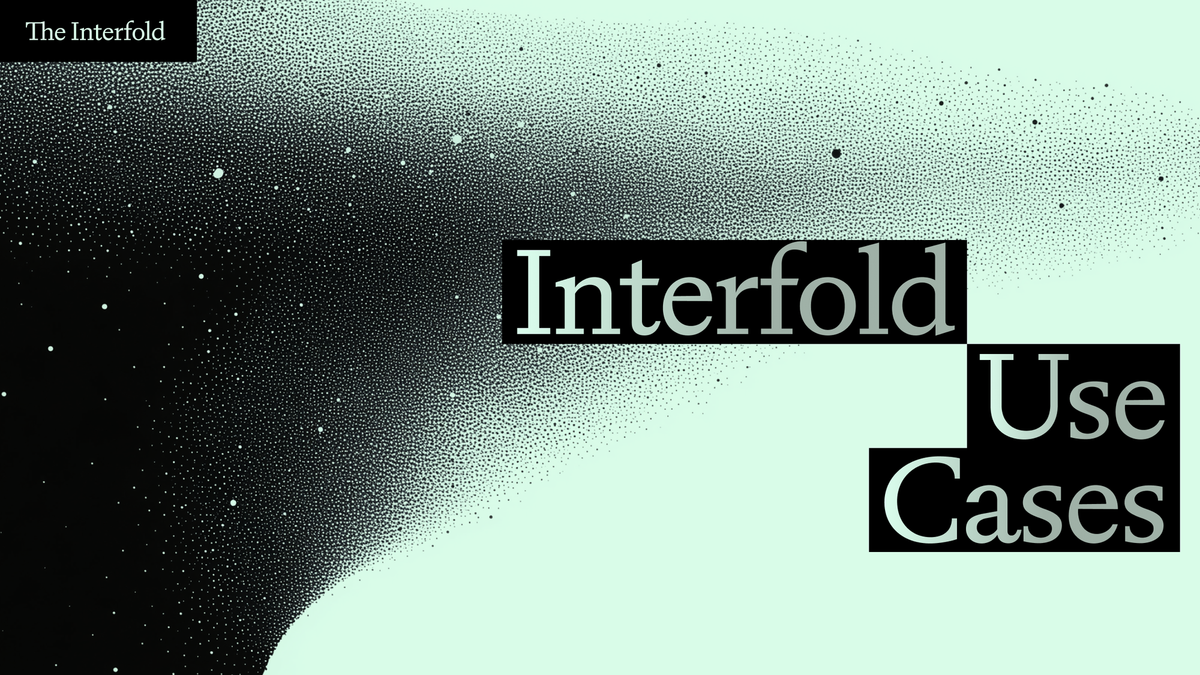 Interfold Use Cases: Markets, Voting, and AI Coordination