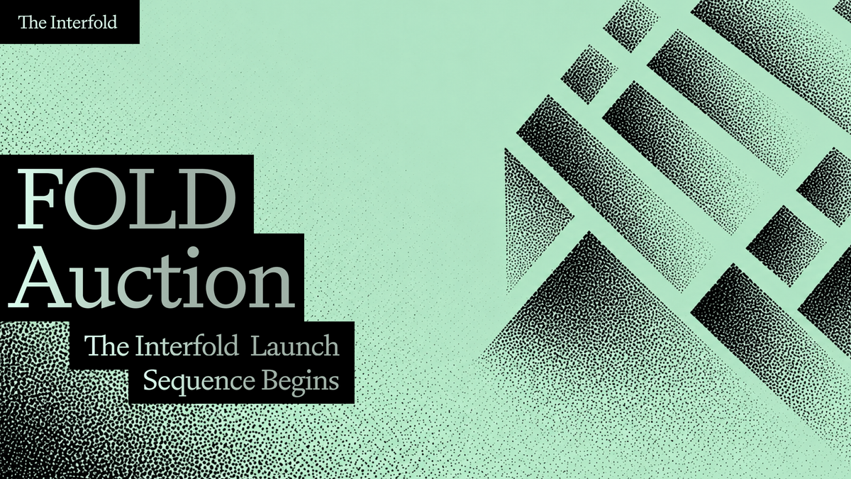 FOLD Auction: The Interfold Launch Sequence Begins
