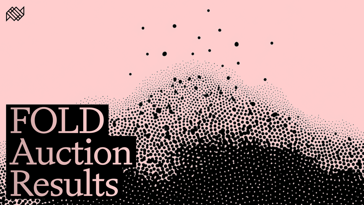 FOLD Auction 2 Results