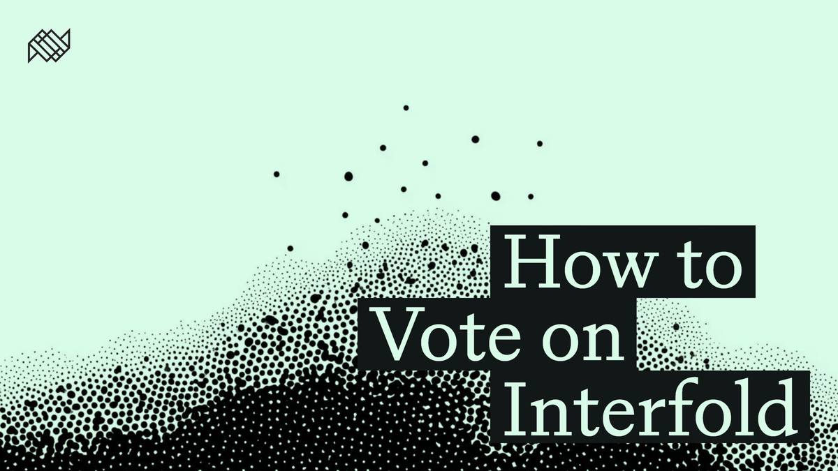 How to Vote on Interfold
