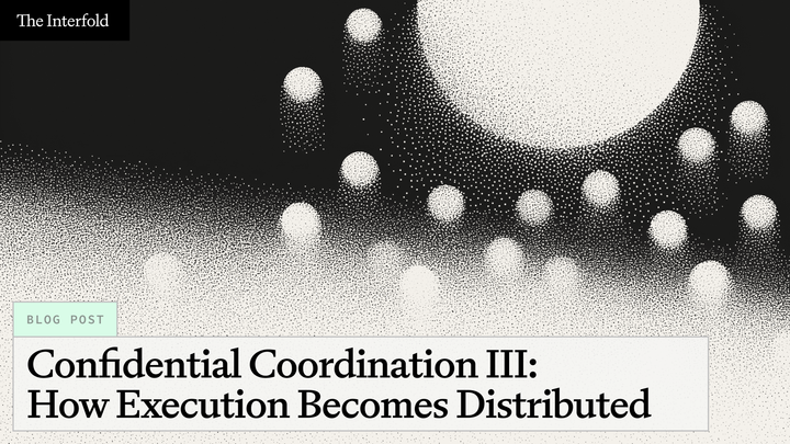 Confidential Coordination III: How Execution Becomes Distributed