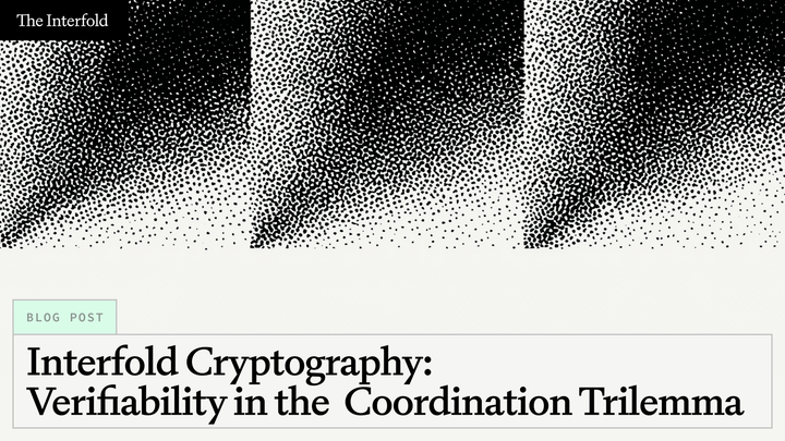 Verifiability in the Coordination Trilemma