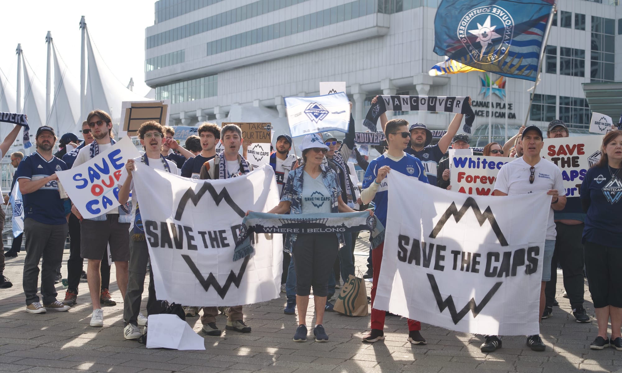 WATCH: Fans hold 'Save the Caps' rally in Vancouver amid relocation rumours
