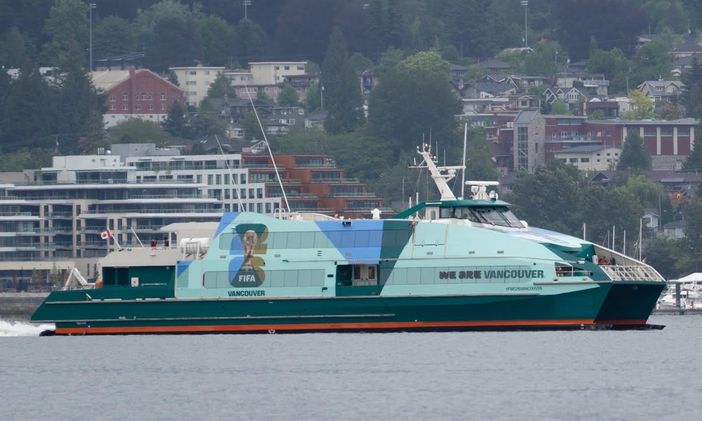 Hullo Ferries preps for World Cup rush with new FIFA livery