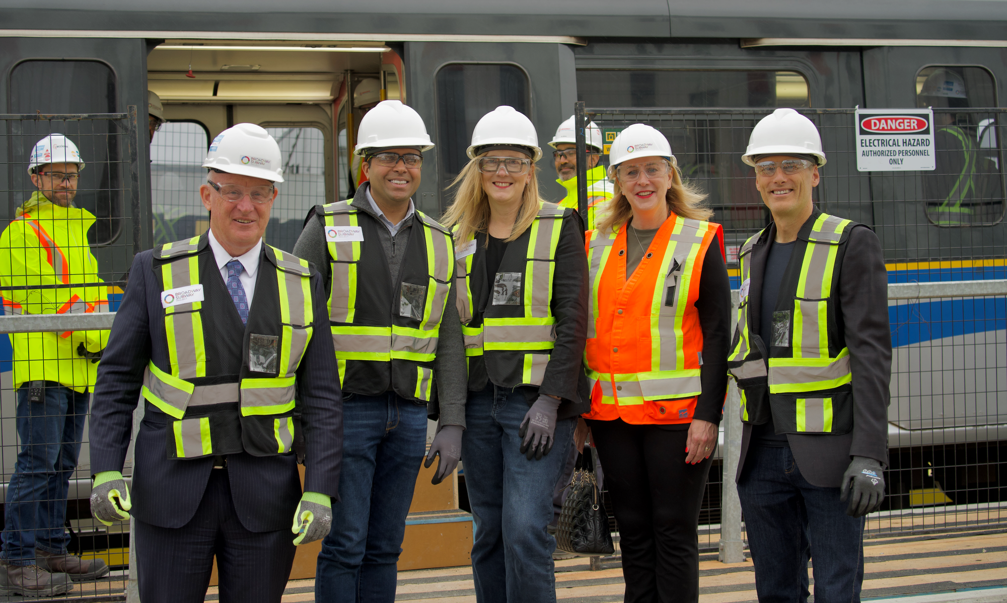 WATCH: Track testing now underway on Broadway SkyTrain extension