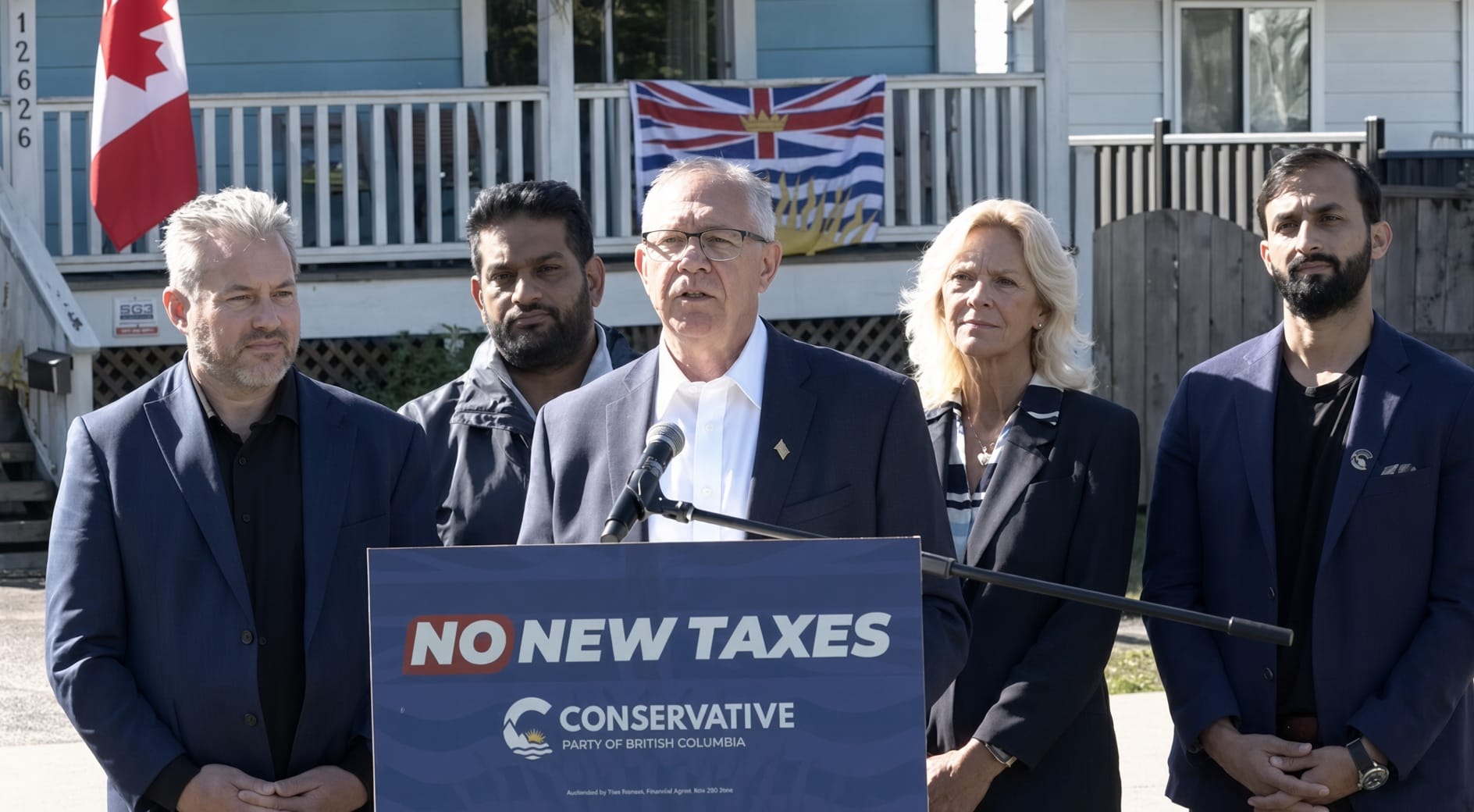 WATCH: BC Conservative leader vows 'no new taxes' if elected