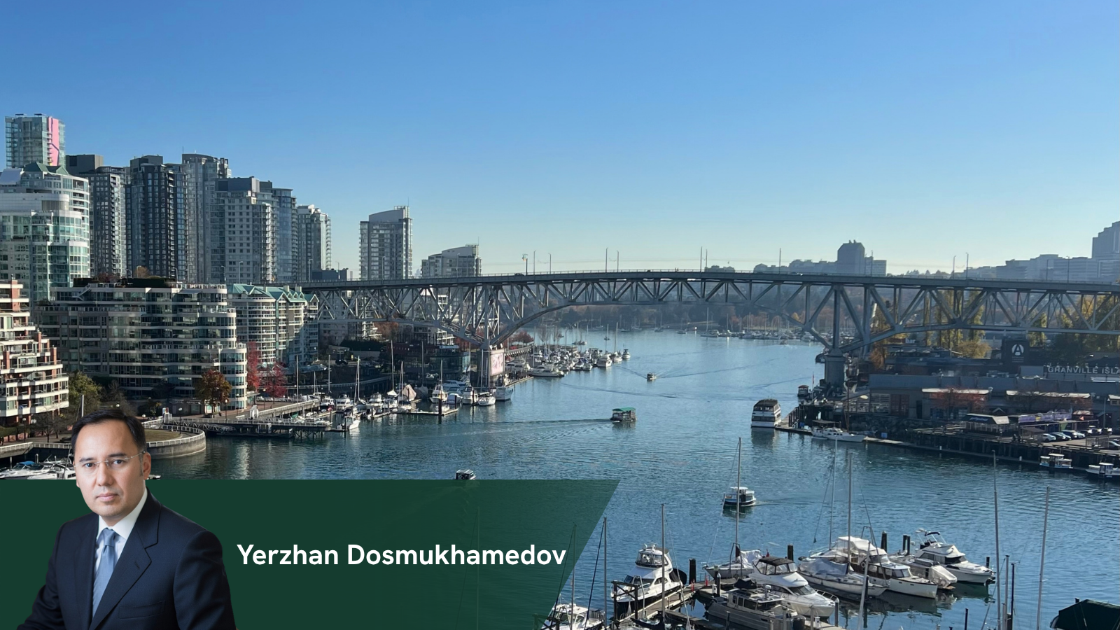 DOSMUKHAMEDOV: Vancouver's moral test — from the Granville Bridge to the ballot box