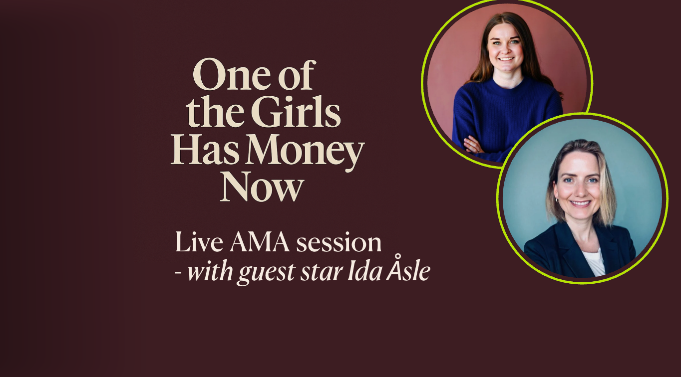 📺  Live Ask-Me-Anything with guest star Ida Åsle