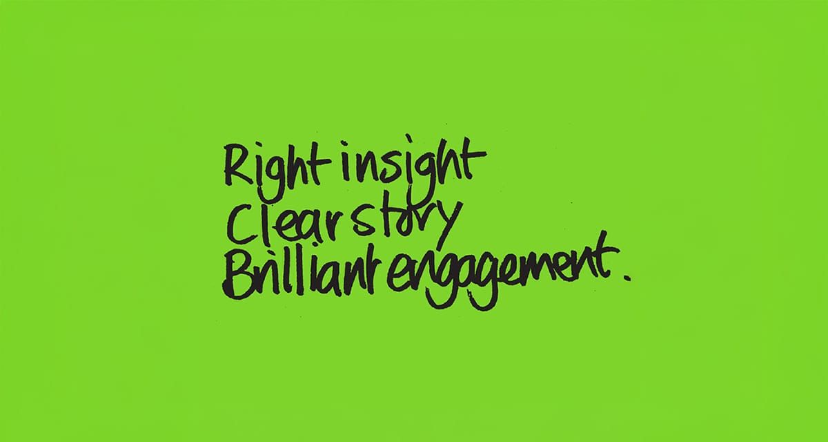 Insight. Story. Engage. Post feature image