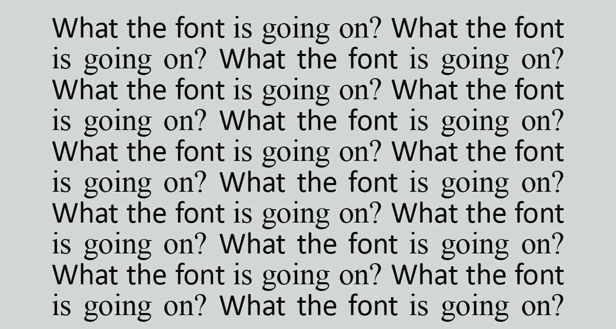 Changing a typeface doesn’t change your brand Post image