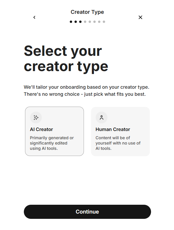 fanvue profile setup